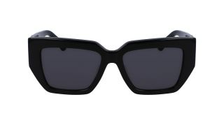 Óculos de sol Calvin Klein Jeans CKJ23608S Preto Borboleta - 2