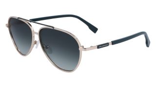 Óculos de sol Karl Lagerfeld KL344S Dourados Aviador - 1