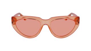 Óculos de sol Karl Lagerfeld KL6100S Laranja Borboleta - 2