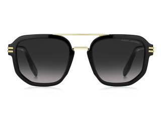 Óculos de sol Marc Jacobs MARC 588/S Preto Aviador - 2