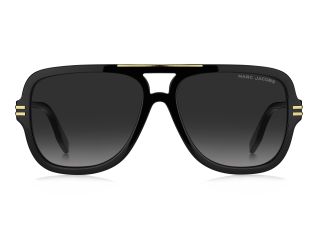 Óculos de sol Marc Jacobs MARC 637/S Preto Aviador - 2