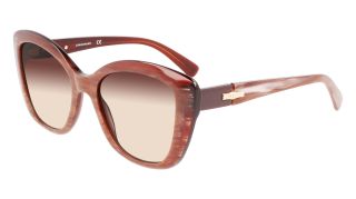Óculos de sol Longchamp LO714S Vermelho Borboleta - 1