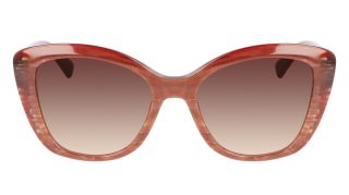 Óculos de sol Longchamp LO714S Vermelho Borboleta - 2
