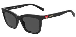 Óculos de sol LOVE MOSCHINO MOL057/S Preto Retangular - 1