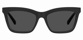 Óculos de sol LOVE MOSCHINO MOL057/S Preto Retangular - 2