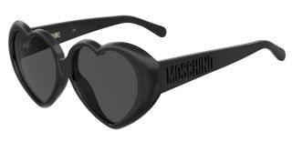 Óculos de sol MOSCHINO MOS128/S Preto Ovalada - 1