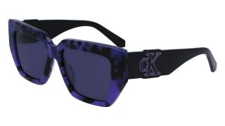Óculos de sol Calvin Klein Jeans CKJ23608S Castanho Borboleta - 1