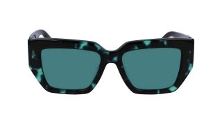 Óculos de sol Calvin Klein Jeans CKJ23608S Preto Borboleta - 2
