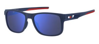 Óculos de sol Tommy Hilfiger TH 1913/S Azul Retangular - 1