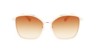 Óculos de sol Longchamp LO685S Dourados Quadrada - 2