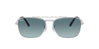 Óculos de sol Ray Ban 0RB3636 NEW CARAVAN Prateados Quadrada - 2