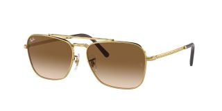 Óculos de sol Ray Ban 0RB3636 NEW CARAVAN Dourados Quadrada - 1
