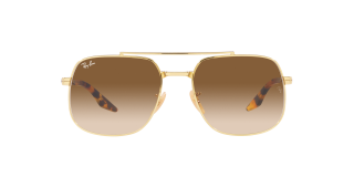 Óculos de sol Ray Ban 0RB3699 Dourados Quadrada - 1