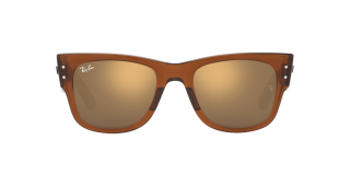 Óculos de sol Ray Ban 0RB0840S MEGA WAYFARER Castanho Quadrada - 1