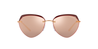 Óculos de sol Emporio Armani 0EA2133 Rosa/Vermelho-Púrpura Borboleta - 1