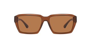 Óculos de sol Emporio Armani 0EA4186 Castanho Retangular - 1