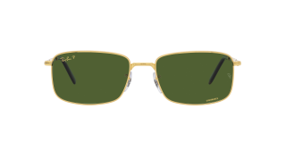 Óculos de sol Ray Ban 0RB3717 Dourados Retangular - 1