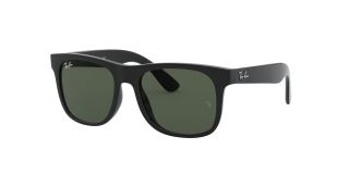 Óculos de sol Ray Ban Junior 0RJ9069S JUNIOR JUSTIN Preto Quadrada - 1
