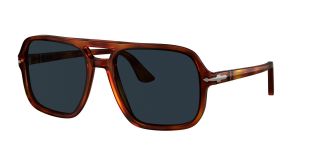 Óculos de sol Persol 0PO3328S Castanho Aviador - 1