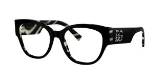 Óculos graduados D&G 0DG3377 Preto Borboleta - 1