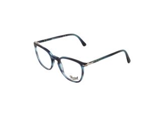 Óculos graduados Persol 0PO3338V Azul Redonda - 1