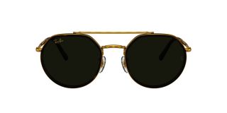 Óculos de sol Ray Ban 0RB3765 Dourados Redonda - 2