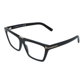 Óculos graduados Tom Ford FT5912-B Preto Quadrada - 1