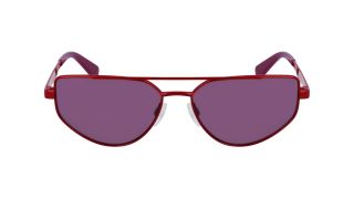 Óculos de sol Calvin Klein Jeans CKJ23220S Vermelho Aviador - 2