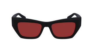 Óculos de sol Calvin Klein Jeans CKJ23641S Preto Borboleta - 2