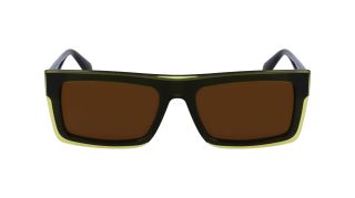 Óculos de sol Calvin Klein Jeans CKJ23657S Castanho Retangular - 2