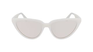 Óculos de sol Calvin Klein Jeans CKJ23658S Branco Borboleta - 2