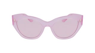Óculos de sol SALVATORE FERRAGAMO SF1107S Rosa/Vermelho-Púrpura Quadrada - 2