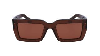 Óculos de sol SALVATORE FERRAGAMO SF1108S Castanho Retangular - 2