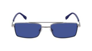 Óculos de sol Karl Lagerfeld KL348S Prateados Retangular - 2