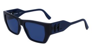 Óculos de sol Karl Lagerfeld KL6123S Azul Retangular - 1