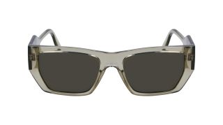 Óculos de sol Karl Lagerfeld KL6123S Castanho Retangular - 2