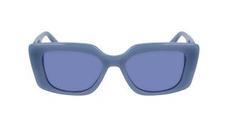 Óculos de sol Karl Lagerfeld KL6125S Azul Retangular - 2