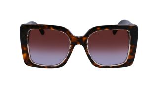 Óculos de sol Karl Lagerfeld KL6126S Castanho Retangular - 2