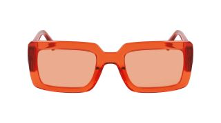 Óculos de sol Longchamp LO743S Laranja Retangular - 2
