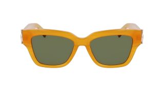 Óculos de sol Longchamp LO745S Laranja Retangular - 2