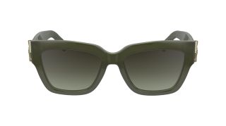 Óculos de sol Longchamp LO745S Verde Retangular - 2