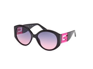 Óculos de sol Guess GU7917 Rosa/Vermelho-Púrpura Retangular - 1