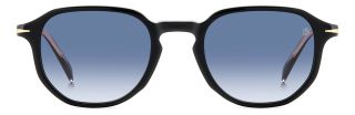 Óculos de sol David Beckham DB 1140/S Preto Ovalada - 2