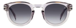 Óculos de sol David Beckham DB 7041/S FLAT Cinzento Ovalada - 2