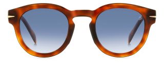 Óculos de sol David Beckham DB 7041/S FLAT Castanho Ovalada - 2