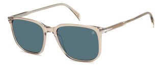 Óculos de sol David Beckham DB 1141/S Beige Retangular - 1
