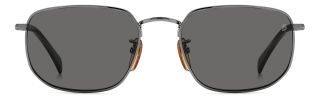 Óculos de sol David Beckham DB 1143/S Castanho Retangular - 2