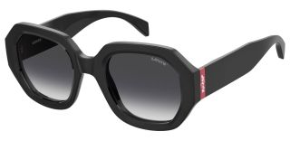 Óculos de sol Levi's LV 1066/S Preto Ovalada