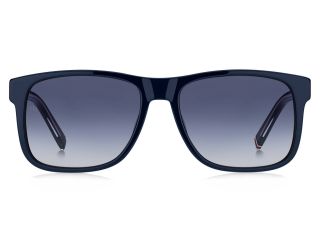 Óculos de sol Tommy Hilfiger TH 2073/S Azul Retangular - 2