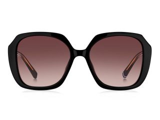 Óculos de sol Tommy Hilfiger TH 2105/S Preto Quadrada - 2